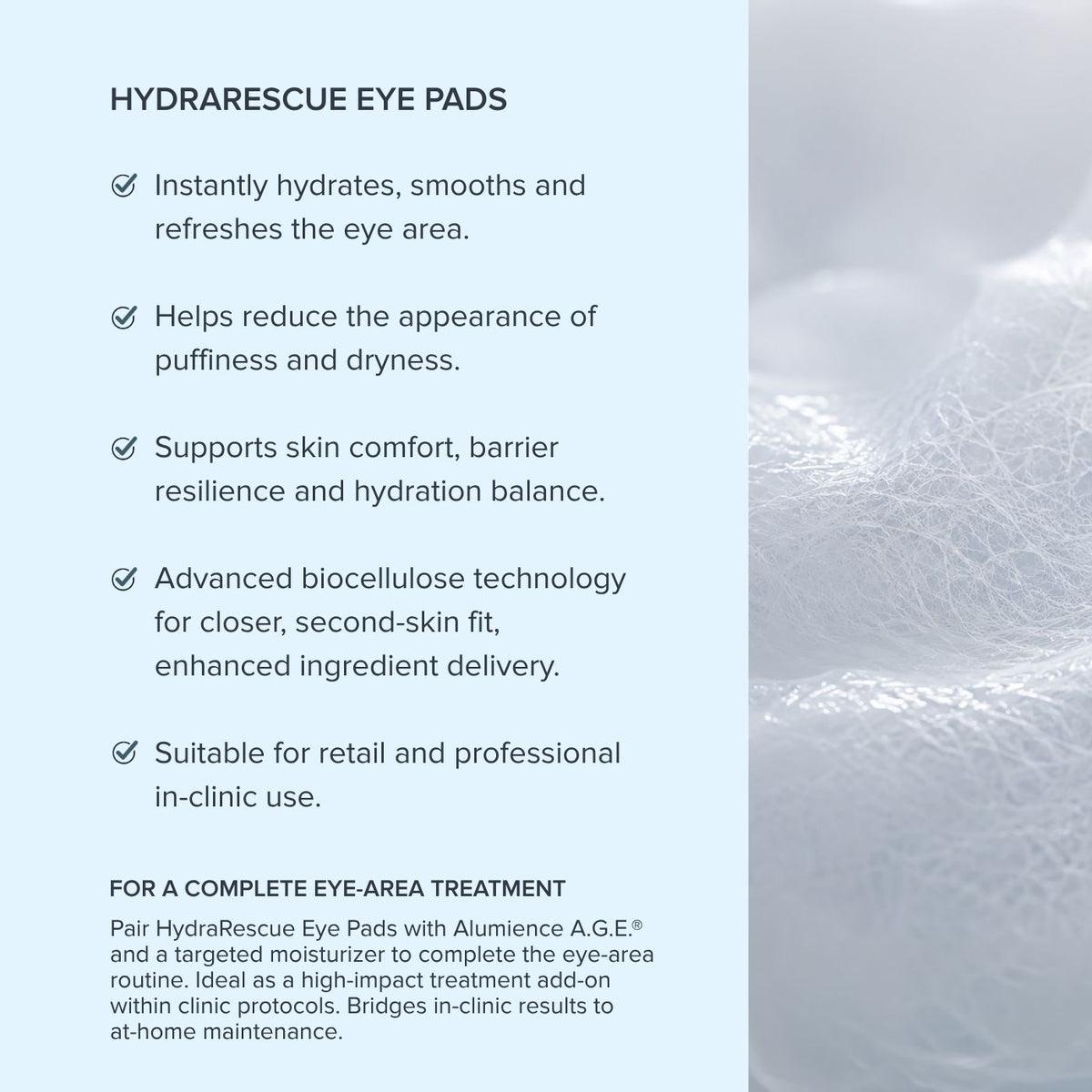 Coussinets pour les yeux HydraRescue