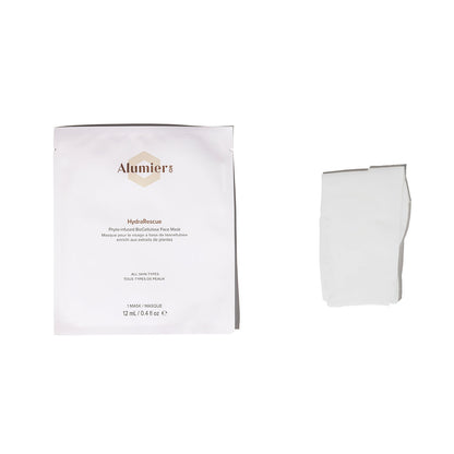 HydraRescue - Masque visage en biocellulose (lot de 4)